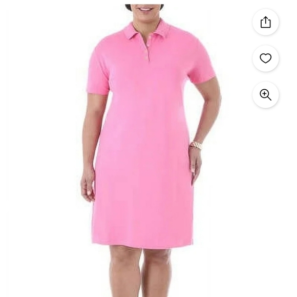 💋5/20 PURPLE Lee Riders Polo Shirt Dress Large - Picture 1 of 4